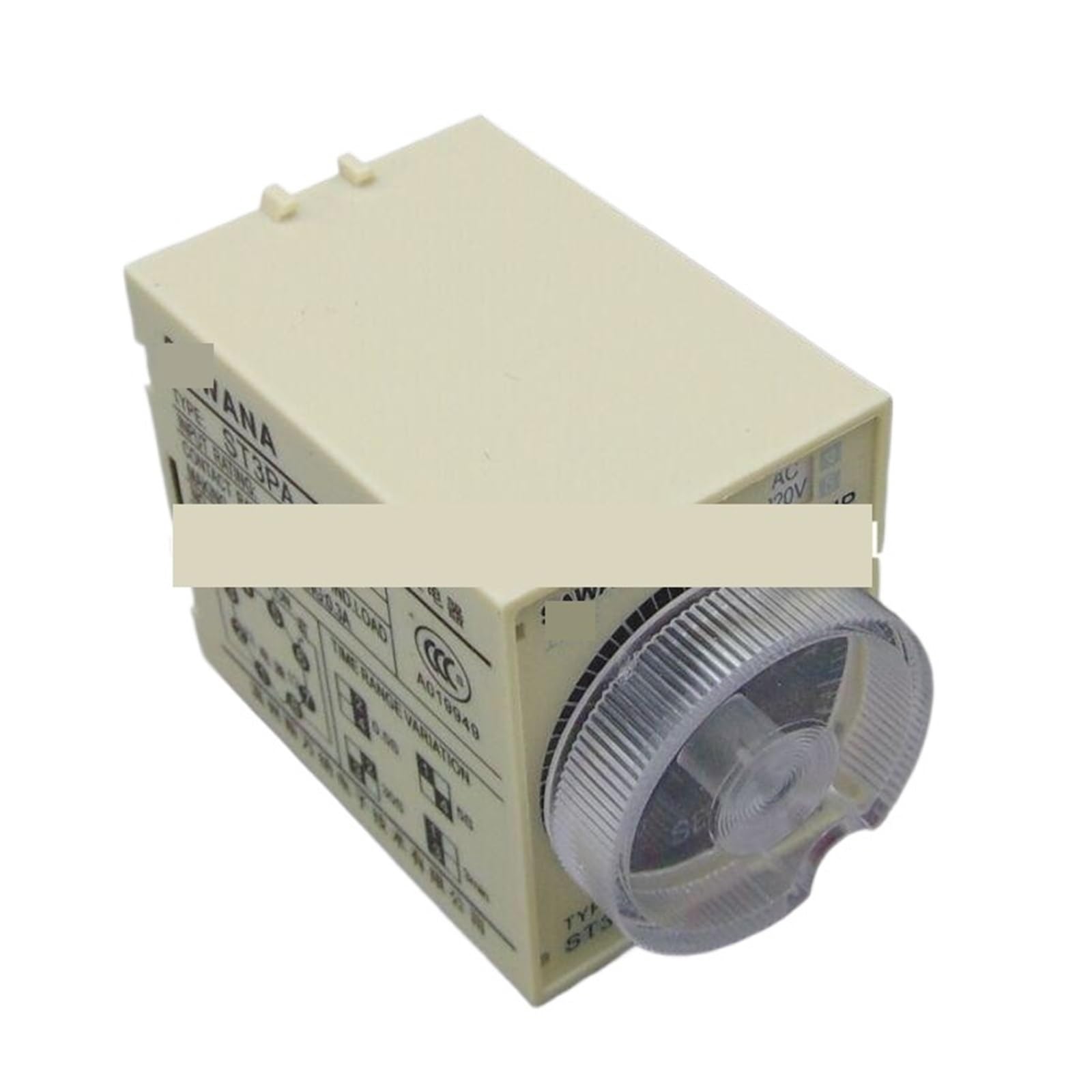Relais temporisé ST3PF temporisateur de mise hors tension AC 110V 60S pour tableau