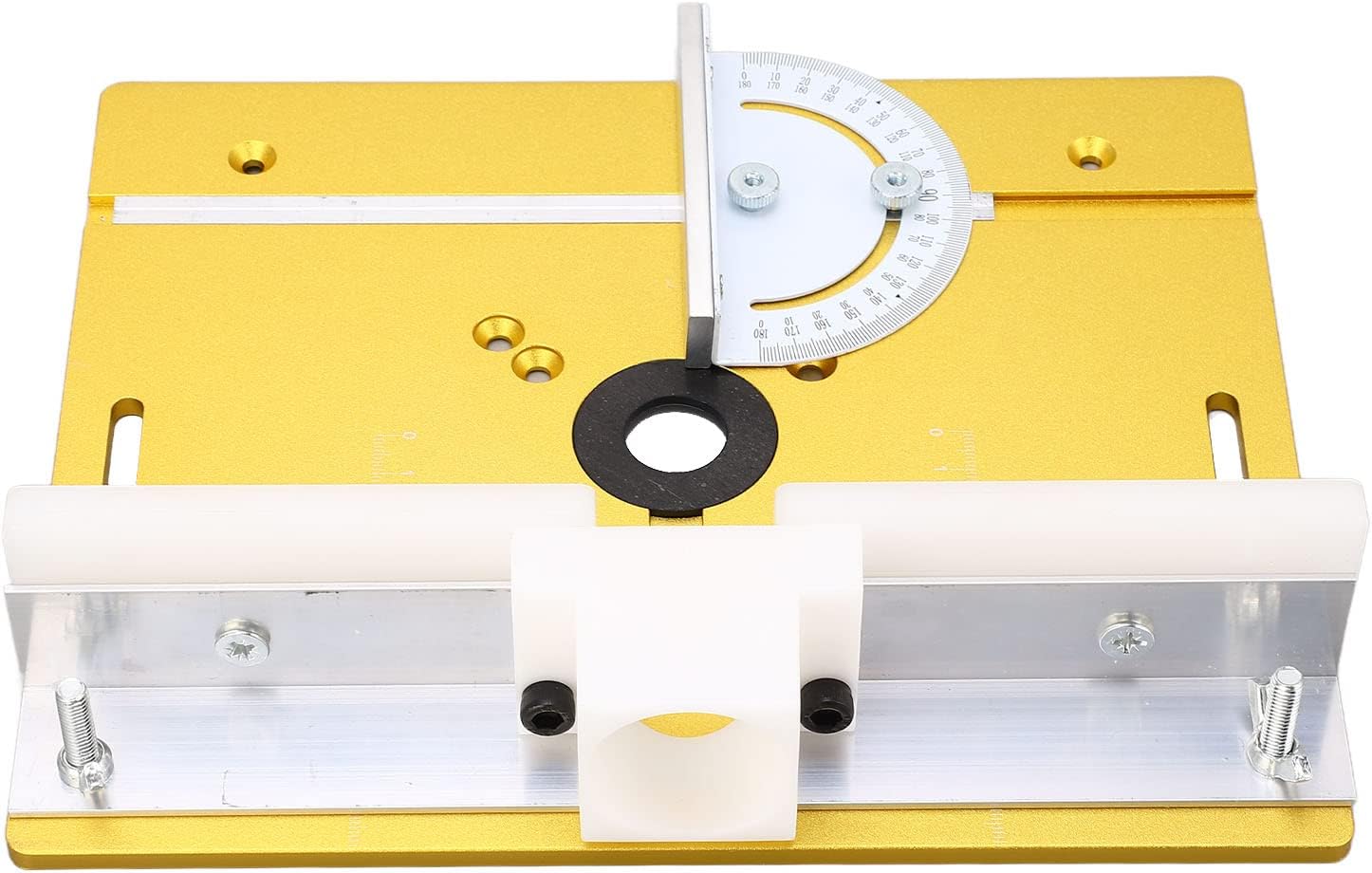 Router Table Insert Plate, Aluminum Alloy Router Templates with Clear