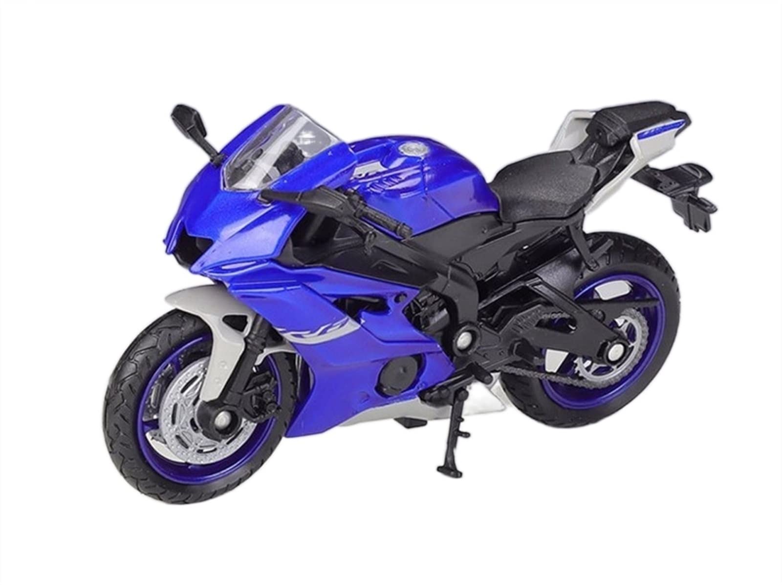 SEYXF Motorbike Toy Motorcycle Collection Model 1:18 for Y-AMAHA YZF-R6 Alloy Die Cast Toy Vehicle