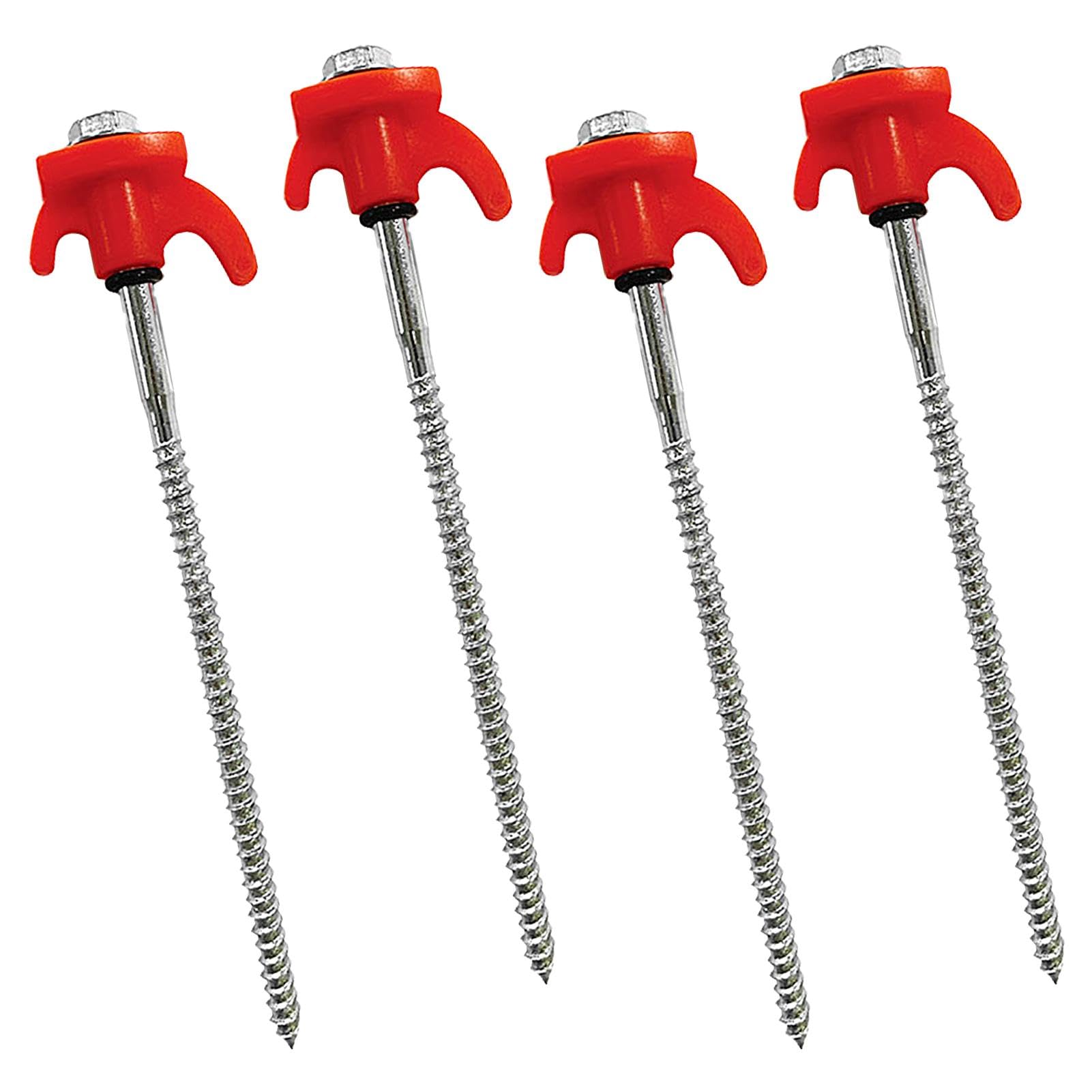 WOTEG Picchetti Di Ancoraggio Per Bordi Paesaggistici, 20,3 Cm, Chiodi Di Fissaggio Da Giardino, Picchetti Di Ancoraggio Per Bordi Del Prato, Per Bordi Di Finitrici, Barriere, Tappeto Erboso E