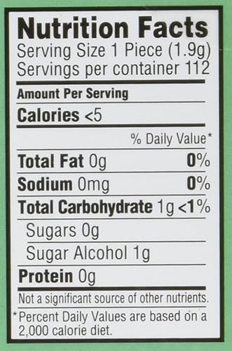 Miniatura 9 de Goma de menta dulce sin azúcar 8 unidades