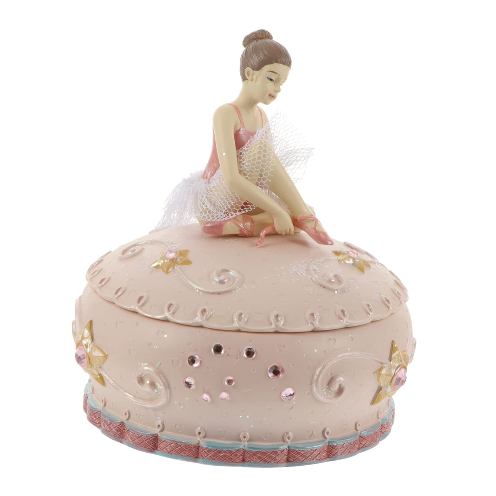 TOPBATHY TOPBATHY Caja Caja de Musica Chica decoración de la Pared del Espejo Regalos de niña decoración Vintage Regalo del Dia de San Valentin Joyas Decorar Espejo de Pared Joyero Resina