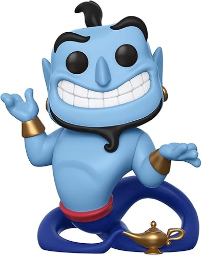 Miniatura 2 de Funko 35757 Pop! Disney: AladdinGenie con Lámpara, Multicolor