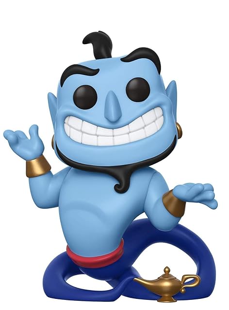 Foto 2 de 2 de POP Funko Vinyl: Disney: Aladdin: Genie with Lamp - Genio - Aladdín - Figura de Vinilo Coleccionable