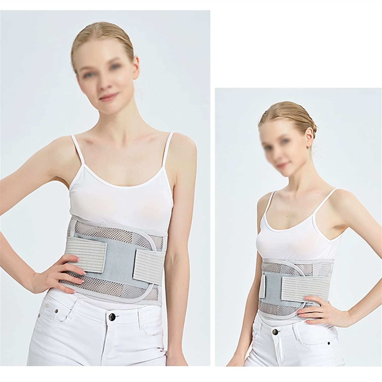 Opaska na plecy Podpórka lędźwiowa Wrap Slim Talia Trymer Brzuch Brzuch Regulowana kompresja Cieplejszy pasek Ulga w bólu Korekcja postawy (A XXL)
