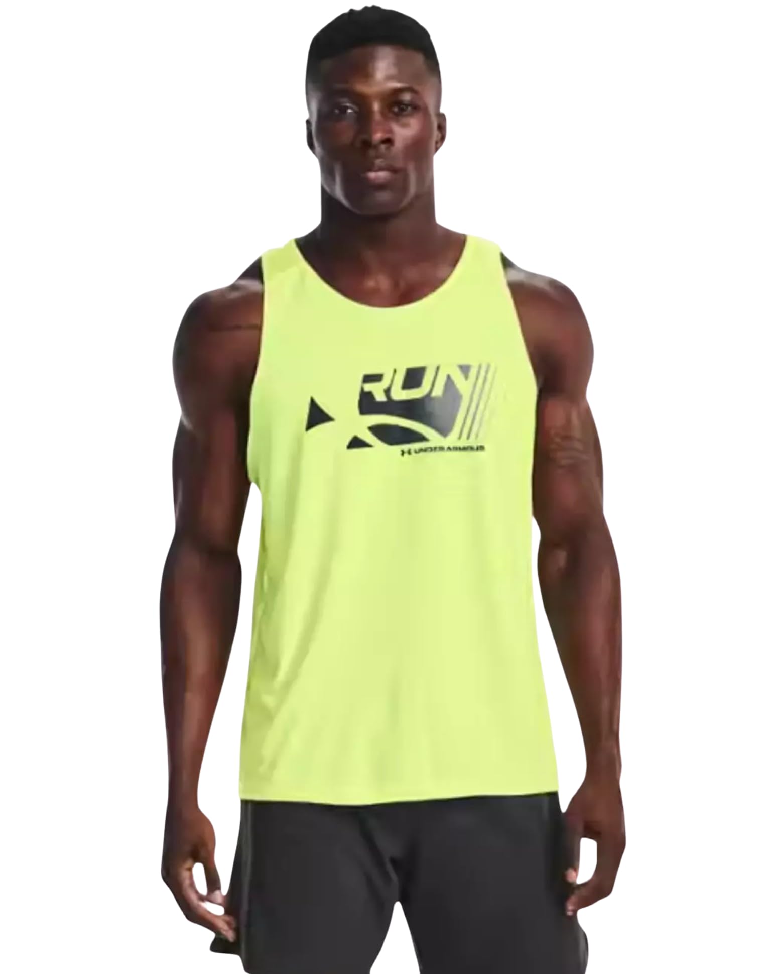 Under Armour Mens CoolSwitch Graphic Singlet Tech Tank