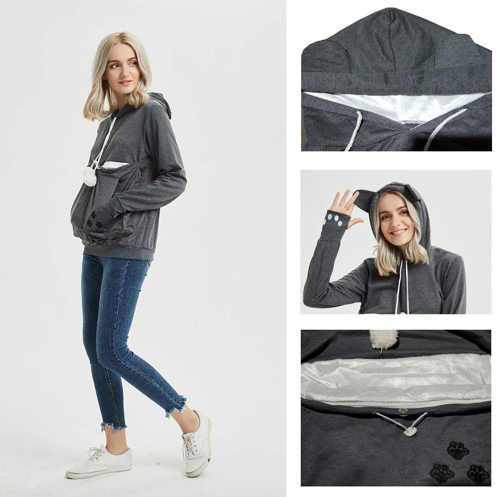 Damen Soft Kapuzenpullover (1er Pack)