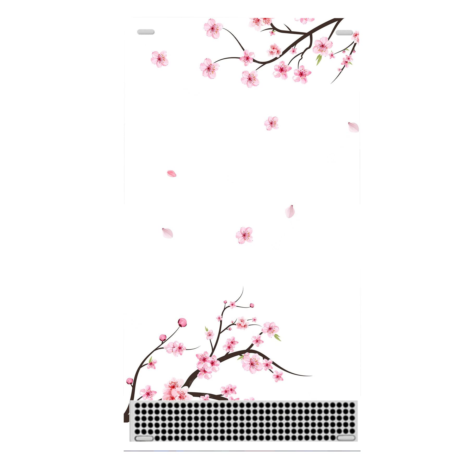 PlayVital Adesivo Skin per Xbox Series S Console&Controller Sticker Decal Cover Vinile per Xbox Series S-Fiore