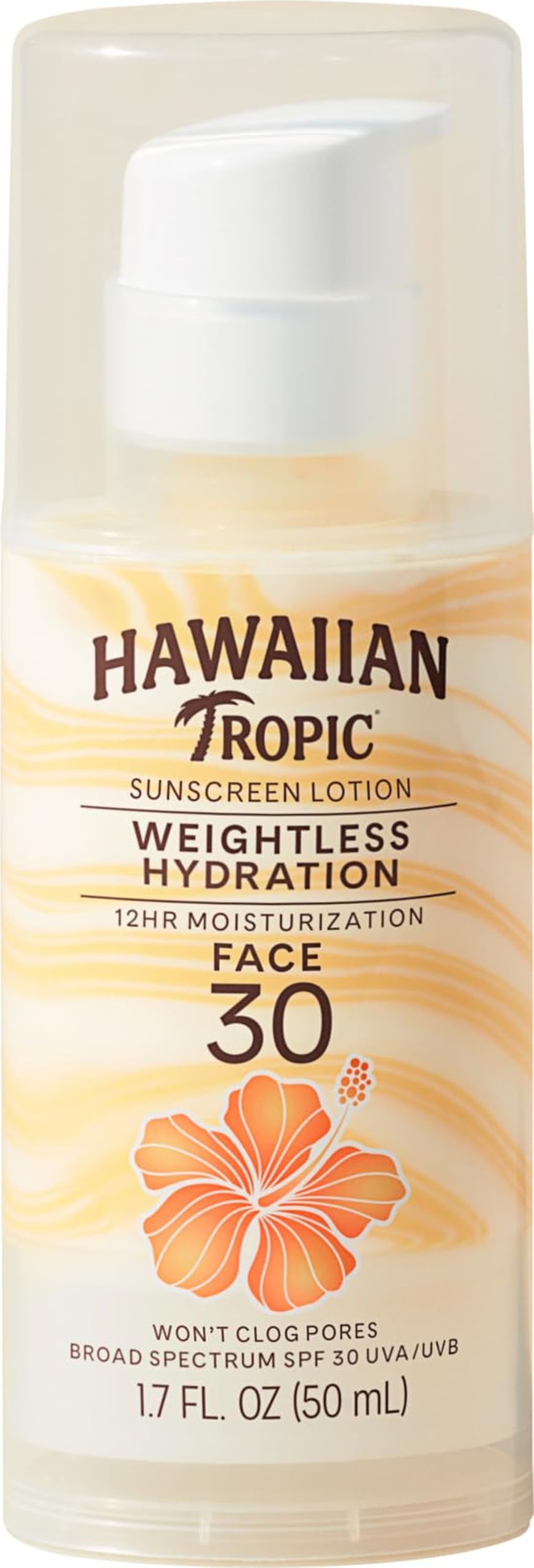 Photo 1 of Hawaiian Tropic Weightless Hydration SPF 30 Face Sunscreen, 1.7 Fl Oz