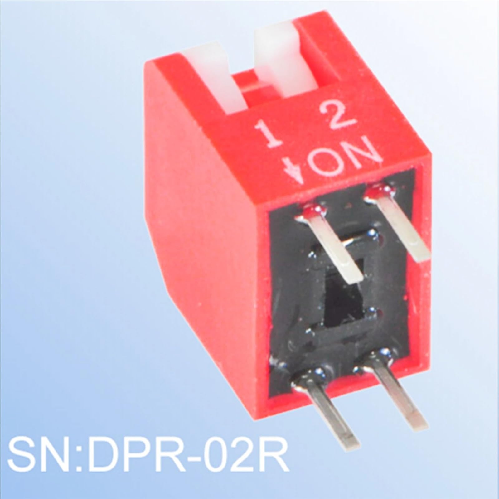Typ wpuszczanego przełącznika DIP PIANO (DPR-02R)