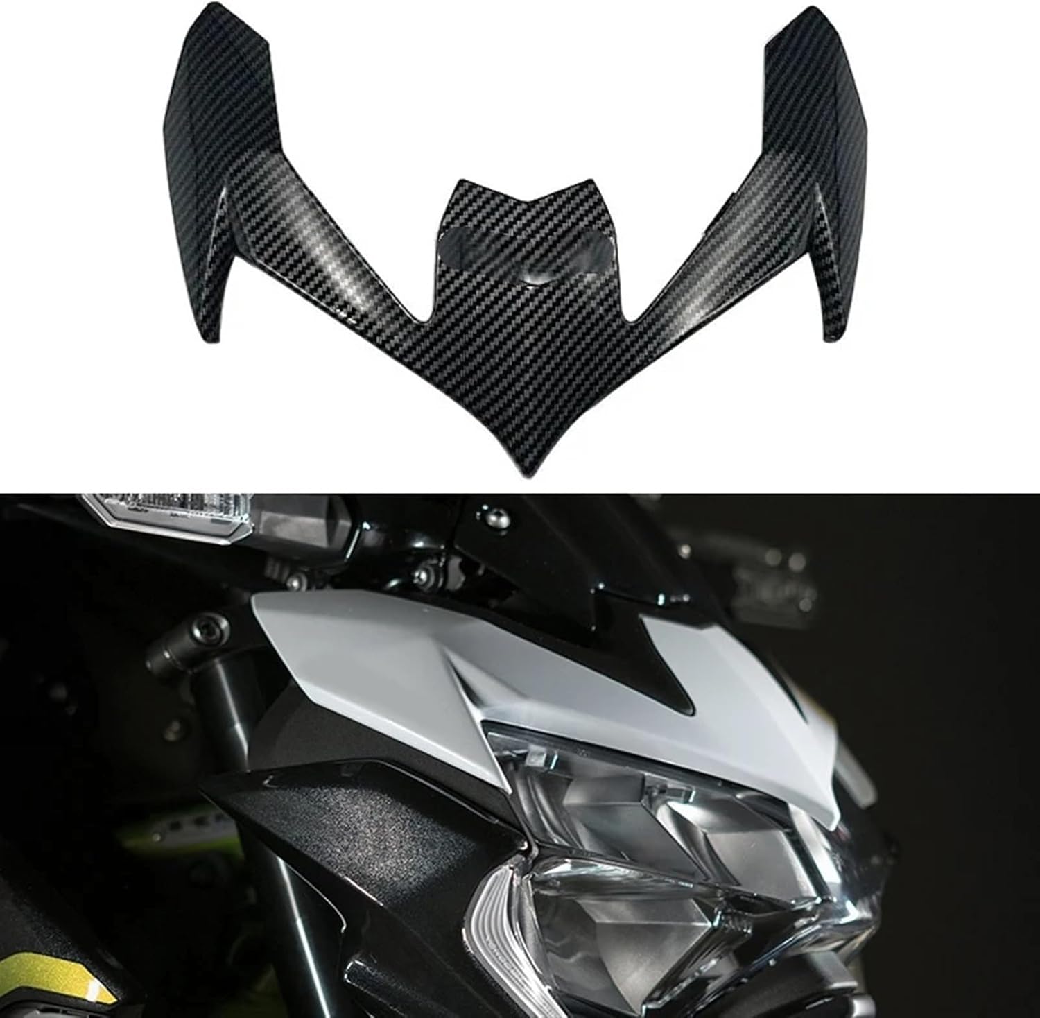 カウリングキット オートバイフロントアッパーノーズヘッドライト