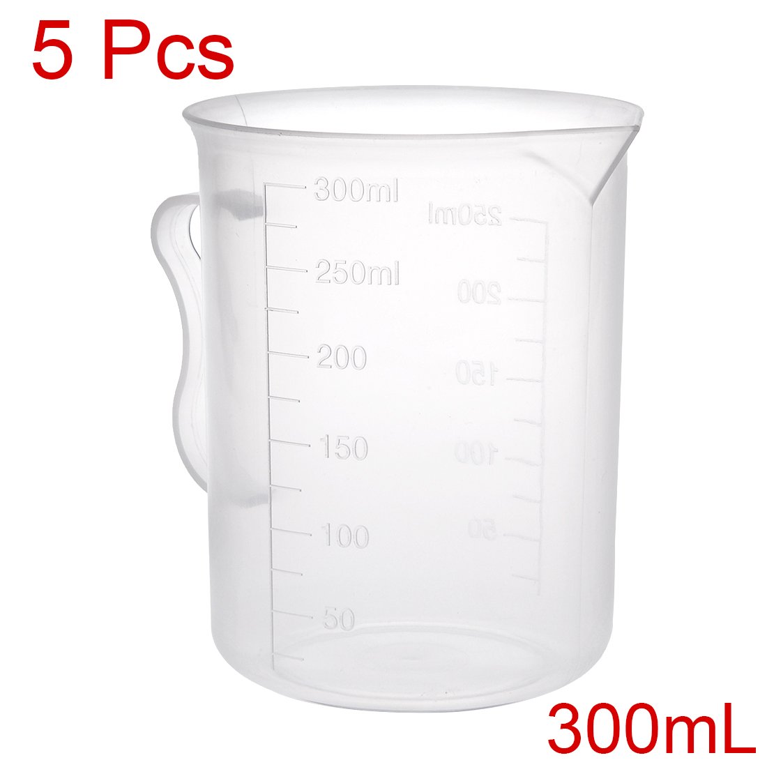 DONLAB CFN-1000 Glass 1000ml/1L Graduated Flat-Bottom Low-Form Jacketed Beaker Double-Layer Lab Reaction Beaker