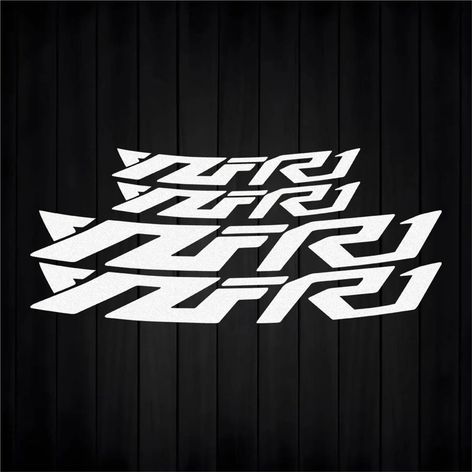 Motorcycle Modification Reflective Wheel Hub Stickers Inner Cycle Decals for Yamaha YZFR1 YZF R1 YZF-R1(Style 2)