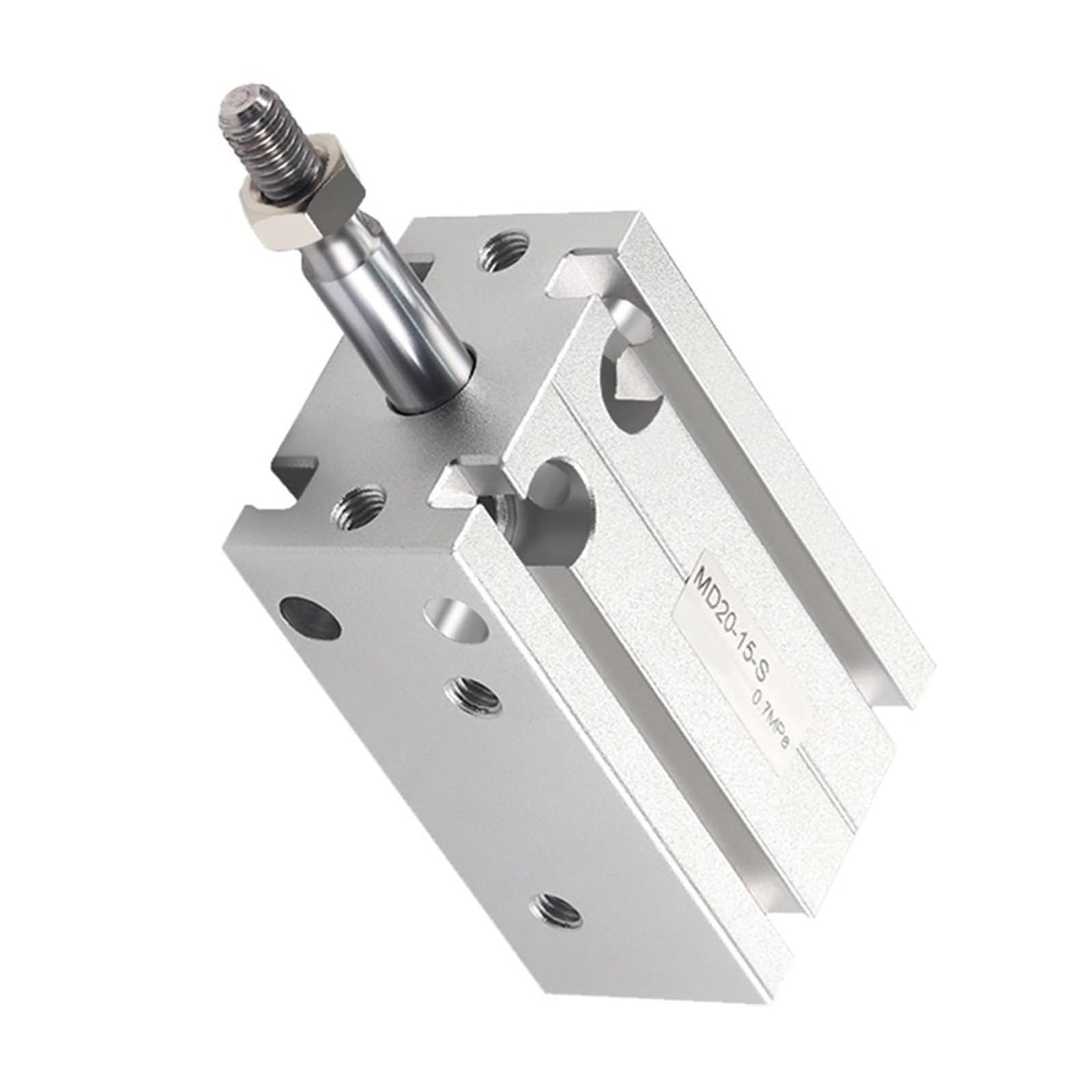 Vérin pneumatique MD25 à course variable et détection magnétique 40mm