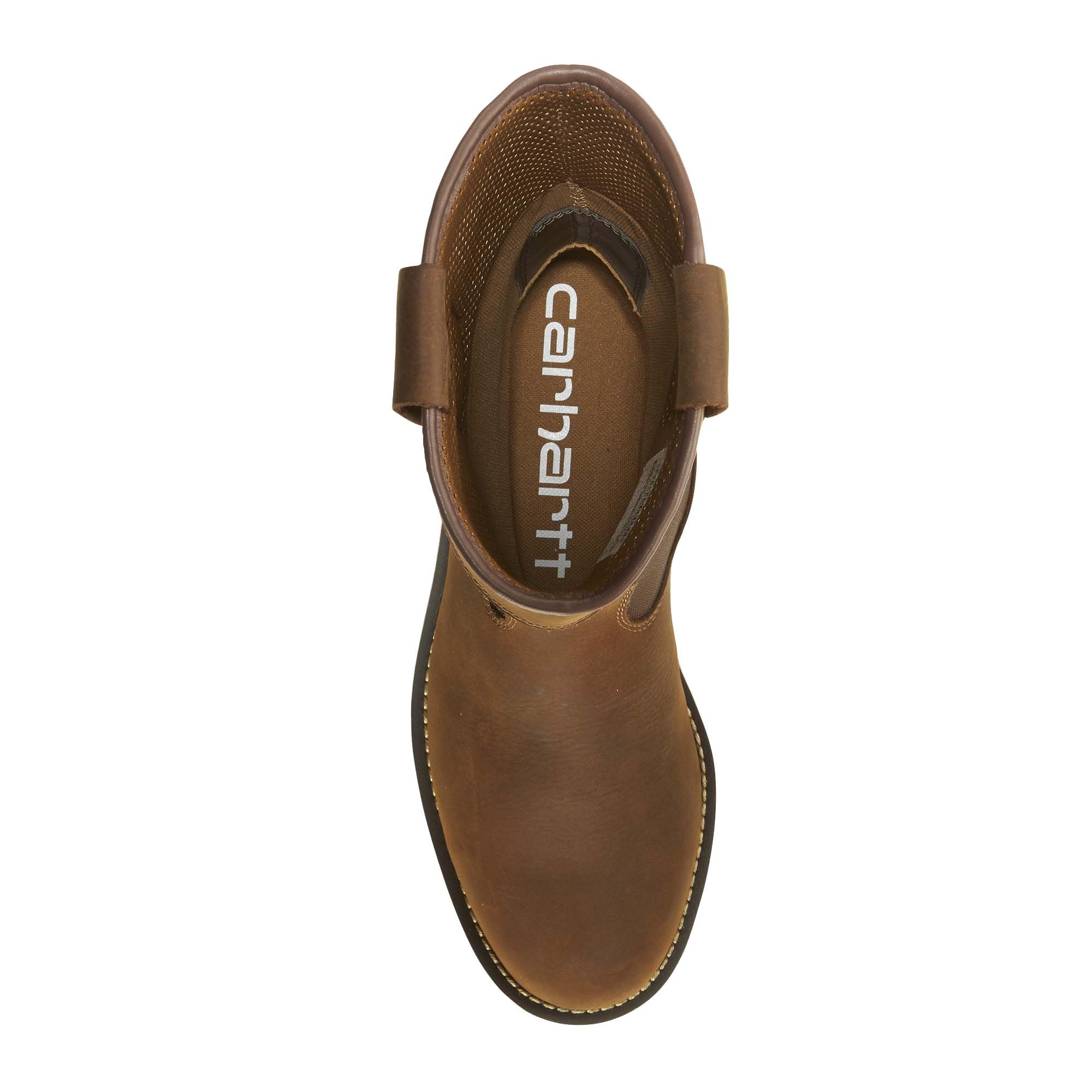 Carhartt Botas de goma impermeables unisex con puntera de acero de 25,4 cm, botas de goma impermeables con puntera de acero de 25,4 cm