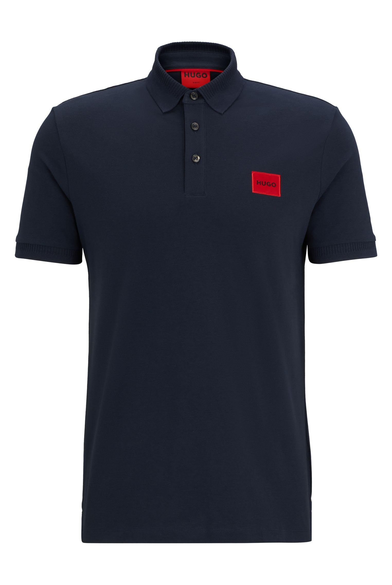 HUGO Men's Dereso222 Polo Shirt, Dark Blue405, XXL