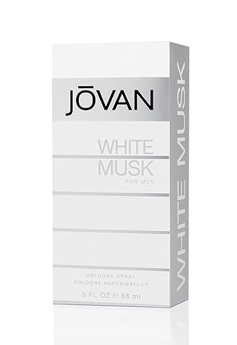 Jovan Musk Aftershave for Men | 8 oz Long-Lasting Cologne(White Musk EDC,3 Fl Oz (Pack of 1))