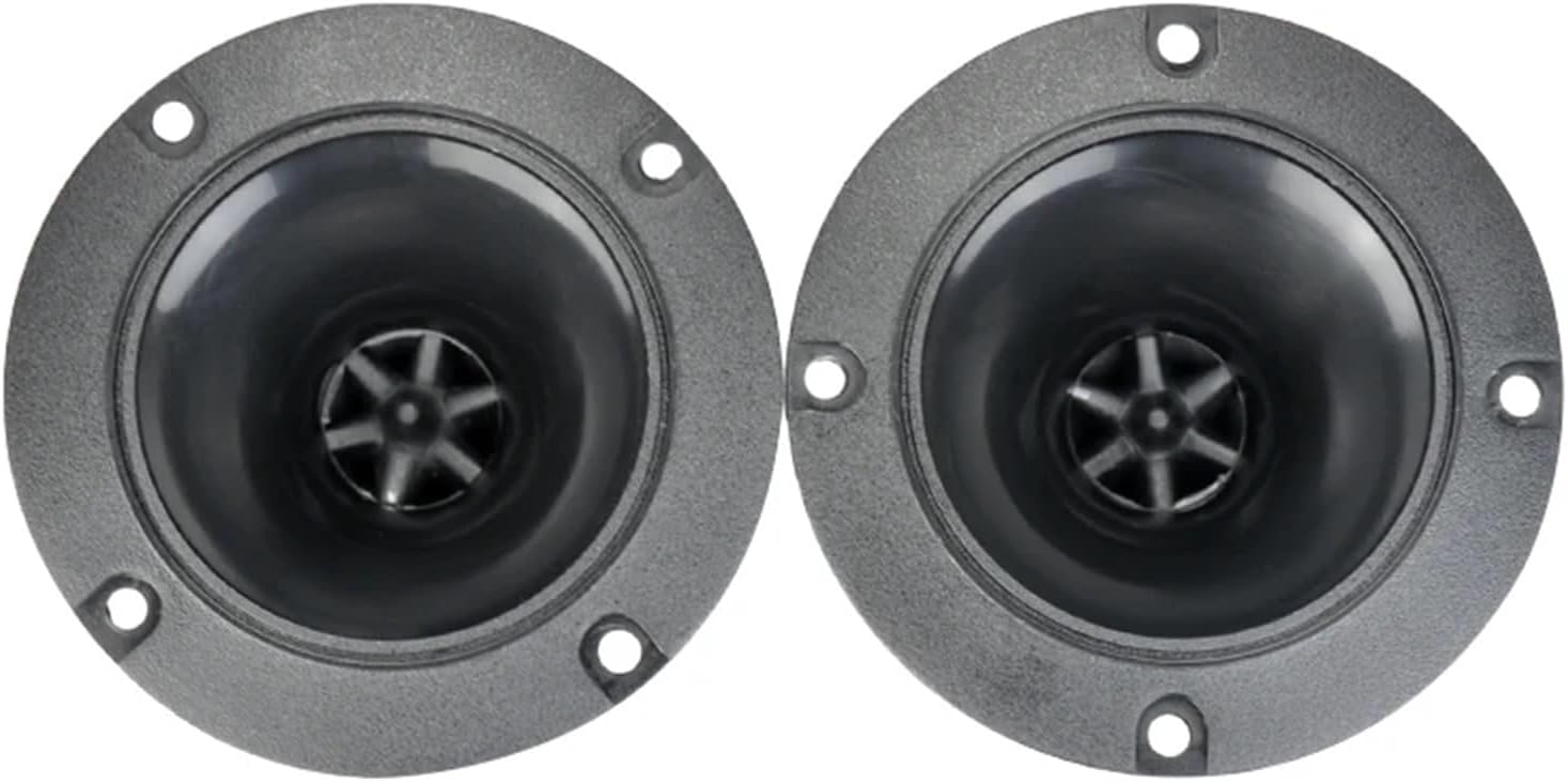 2Pcs Audio Tweeters 98MM Piezoelectric Tweeter Audio Speaker 150W Treble Ceramic Piezo Loudspeakers