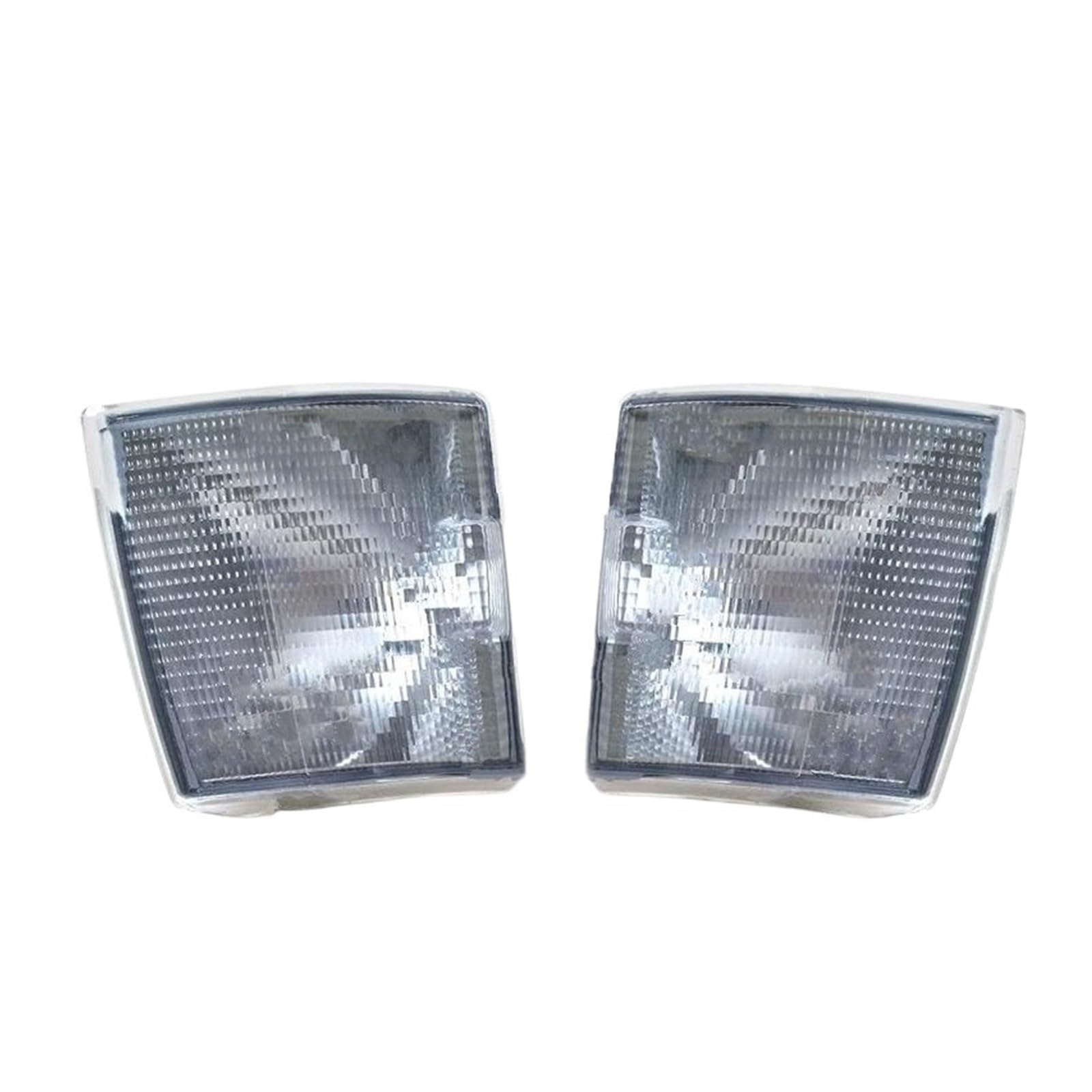 Intermitentes LáMparas Intermit para VW para Transporter T4 BJ 1990-2000 2001 2002 2003 2004 Sin Bombilla Luces Esquina Delanteras Señal Giro Coche Lámparas De Señal Luz Lateral(White 1Piar)