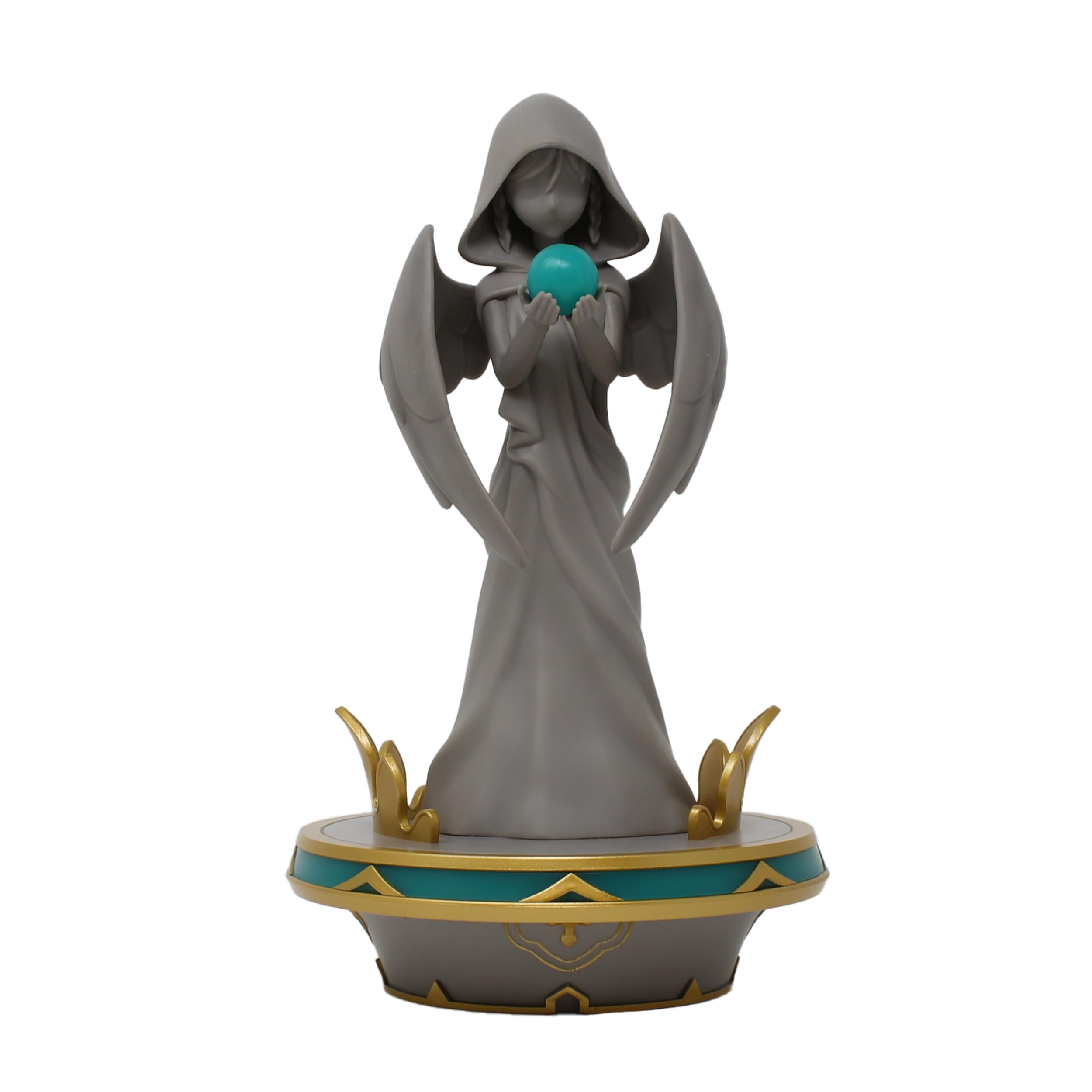 Neamedia Icons Grey Genshin Impact : Monstadt Statue Of The Seven Light Up Figurine, Illuminated Figurine For The Living Room Or Office, Compatible With Mobile Devices, Xbox, Ps5, Pc, Gift Idea