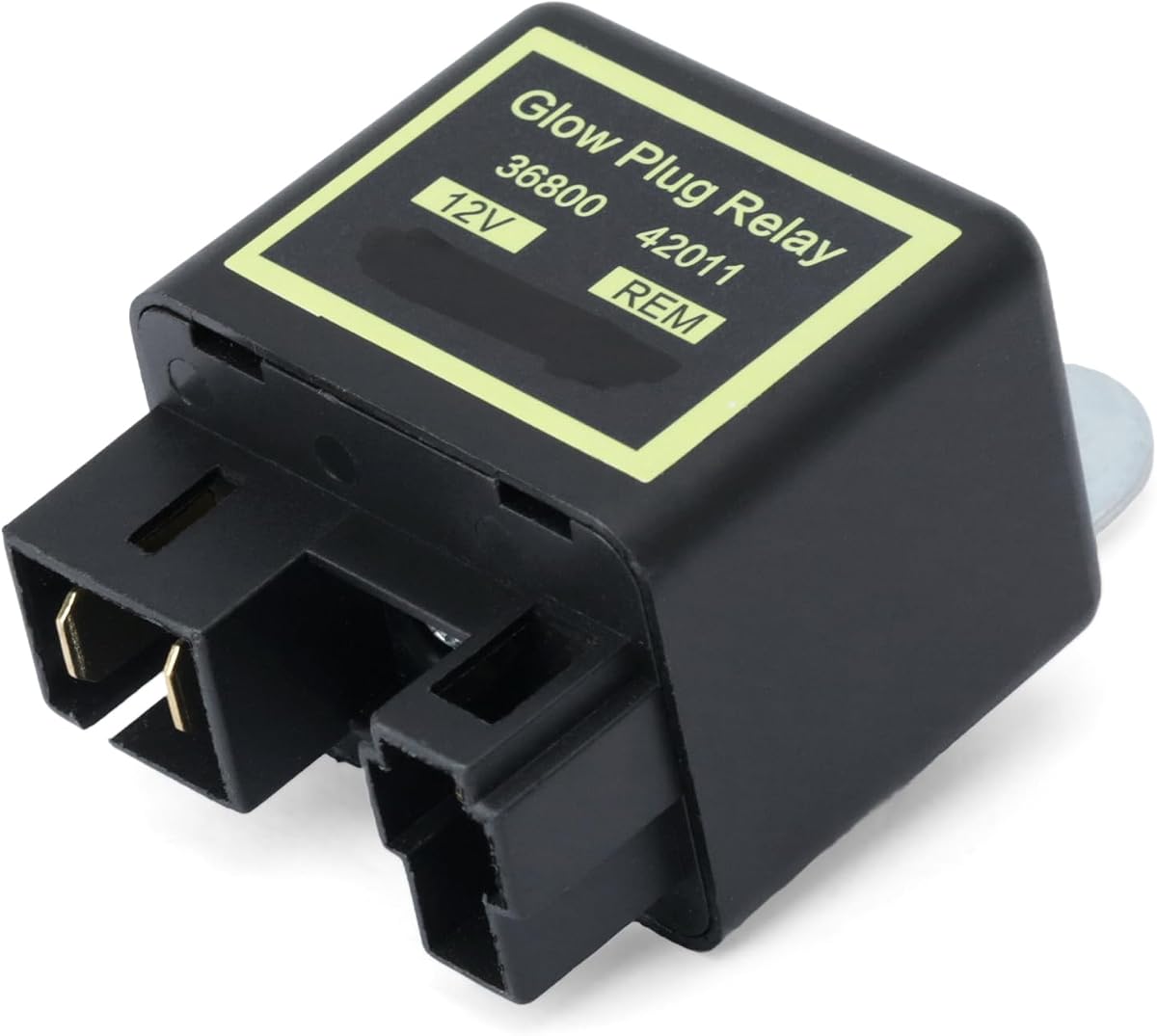 36860-42011 Glow Plug Relay Replacement for Caterpillar for Farmtrac for LS for LG for Montana for Mahindra for Cub-Cadet Tractors for Hyundai Cars Trucks Replace TRG750 40007069 Q1800011
