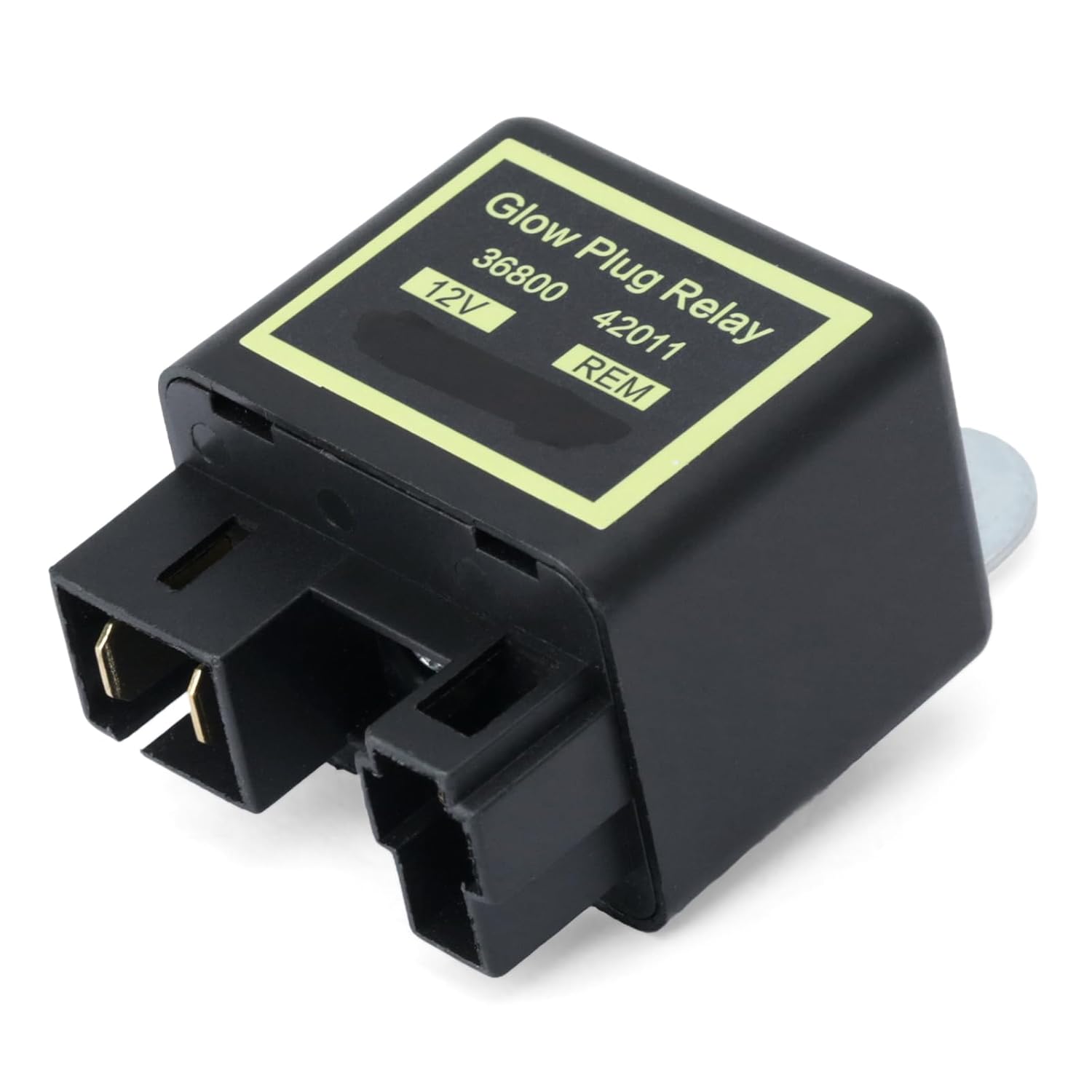 36860-42011 Glow Plug Relay Replacement for Caterpillar for Farmtrac for LS for LG for Montana for Mahindra for Cub-Cadet Tractors for Hyundai Cars Trucks Replace TRG750 40007069 Q1800011