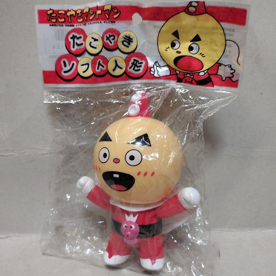 デビィ MAマン ソフビ　たこ焼き　マント付当たり デビィ MAマン ソフビ たこ焼き マント付当たり