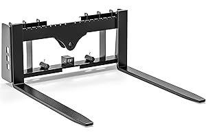 Land Pride Pallet Forks 45" W/ 42" Fork Speers Attached & 3" Receiver