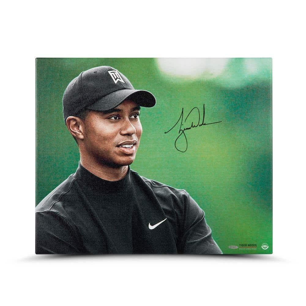 Amazon.com: Tiger Woods Autographed Up Close & Personal 20 x 24