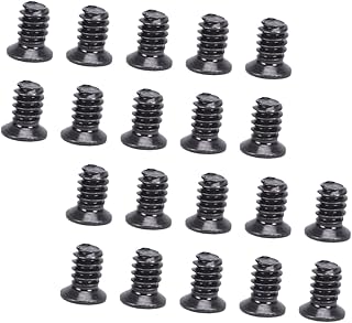 UKCOCO 100 Pcs Computer Hard Drive Screws Computer Part PC Screws Flat Head Screw Computer Screws Screw for Tray Screw for Hot Swap Caddy 3.5-inch Hdd Screw Accessories Black Nickel Black