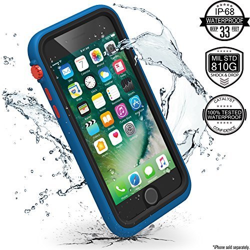 Catalyst iPhone 7 case - Waterproof, Drop Protection for Apple iPhone 7 (Blueridge/Sunset) with High Touch Sensitivity ID