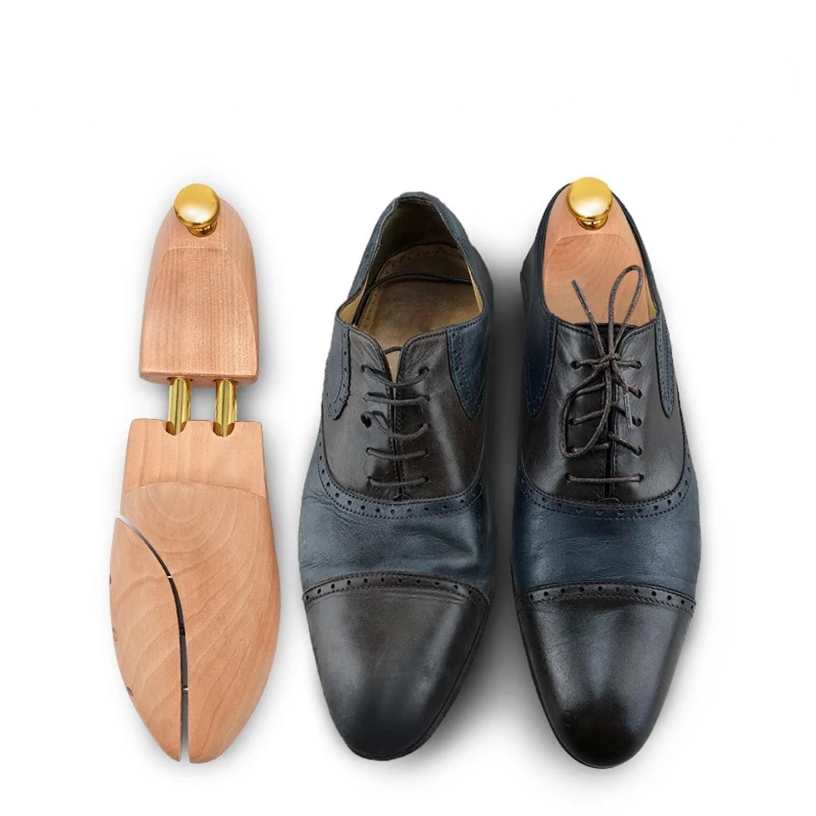 Ensanchador de zapatos Unisex, estante moldeador árboles, madera ajustables, botas, expansor, talla S/M/L, 1 par