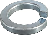 Hillman 300024 3/8" Zinc Split Lock Washer - Anti-Vibration Locking Fastener for Bolts & Screws