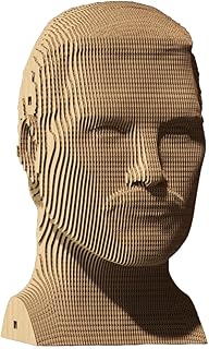 Comprar Puzle 3D de cartón escultura Fredie Mercury, edad a partir de 14 años, 102 piezas, aprox. 18 cm de altura