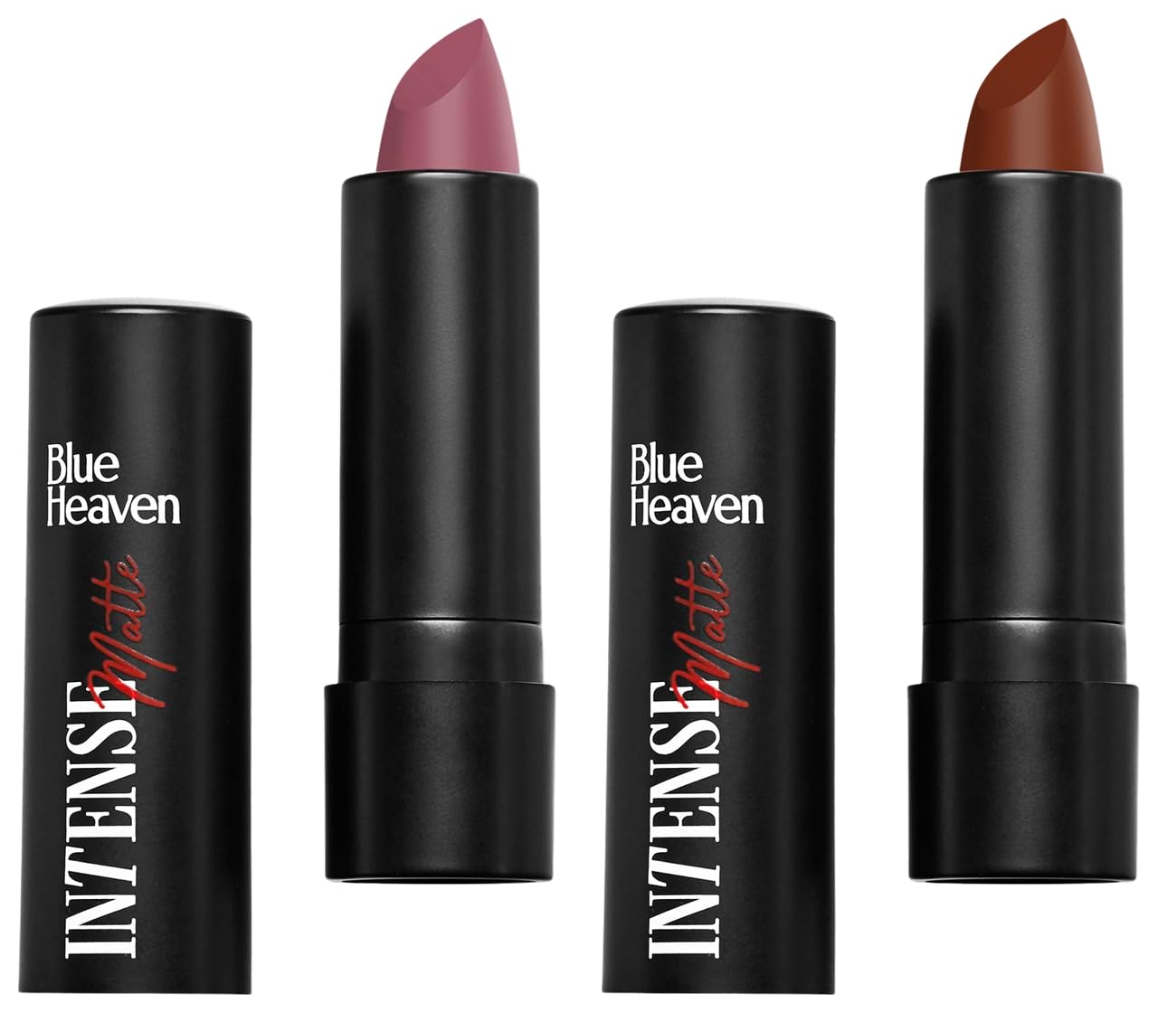 Blue HeavenIntense Matte Lipstick, Chocolate Swirl,307, 4 gm & Blue Heaven Intense Matte Lipstick, Plum Desire, 310, 4 gm-image-42