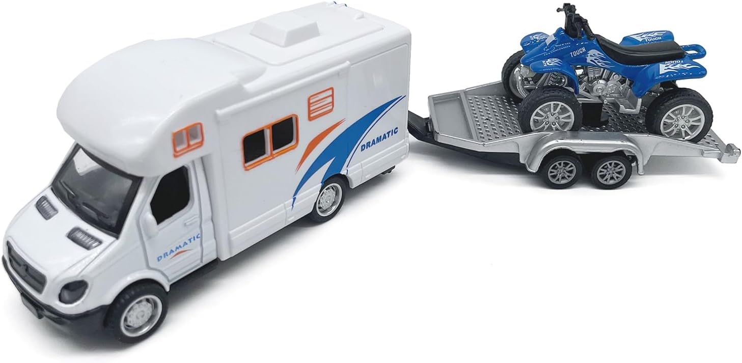 Camper with ATV