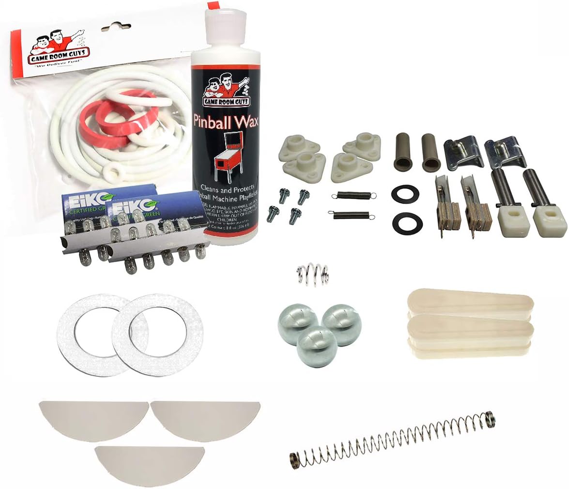 Game Room Guys 1980 Gottlieb Panthera Pinball White Premium Maintenance Kit