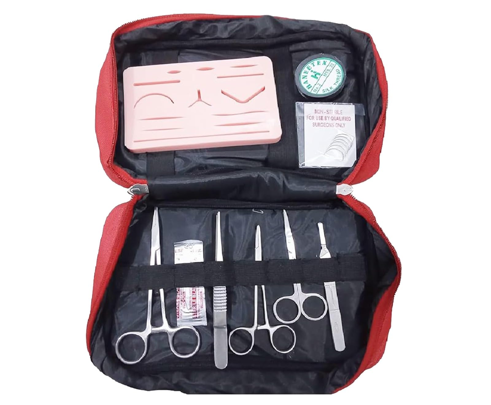 MEDIGUARD Premium Suture Practice Kit Including Large Silicone Suture Training Practice Pad and Suture Tool kit Suture Tool kit, Silicone Suture Practice Model for Medical Students (B0CJFH62LT) Amazon Price History, Amazon Price Tracker