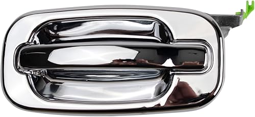 Miniatura 548 de TRQ Manija de la puerta exterior trasera izquierda del lado del conductor negra compatible con Honda Civic 2001-2005