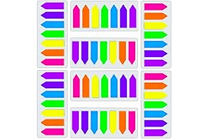 Sticky Atoms: 1120 Colorful Index Flags for Effortless Page Marking