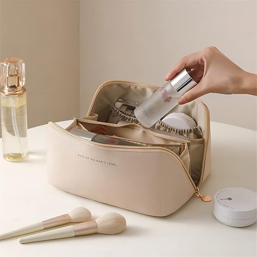 Miniatura 5 de Bolsa de cosméticos para mujer bolsa de cosméticos de viaje portátil de gran capacidad bolsa de cosméticos de viaje para mujer bolsa de
