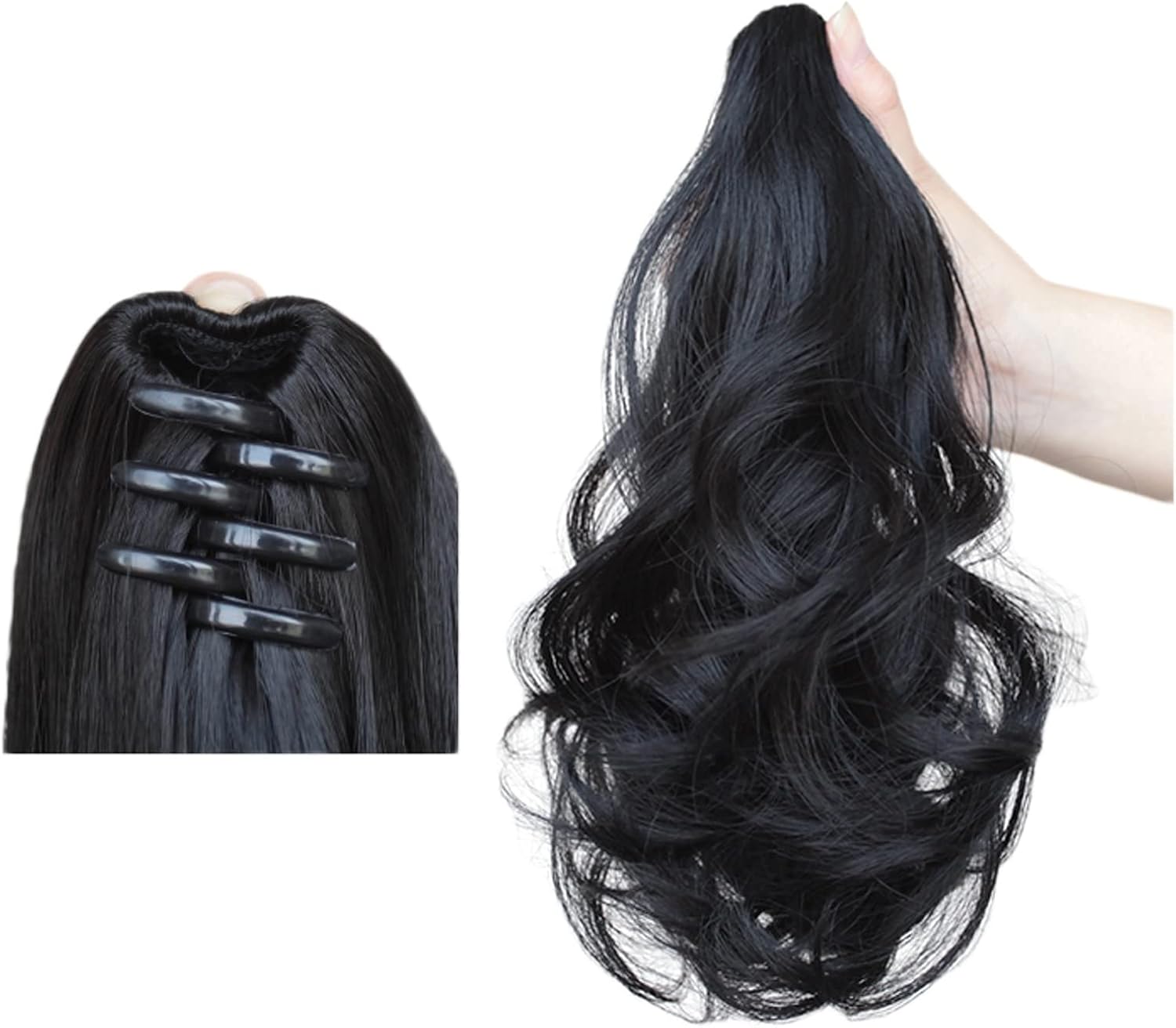 Ponytail Extension 9 Inch Clip on Ponytails for Women Wig