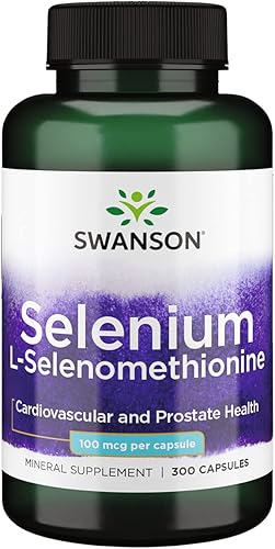Swanson Selenio L-Selenometionina 100 mcg 300 cápsulas