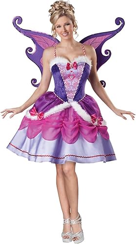 InCharacter Costumes Sugarplum - Disfraz de hada para mujer