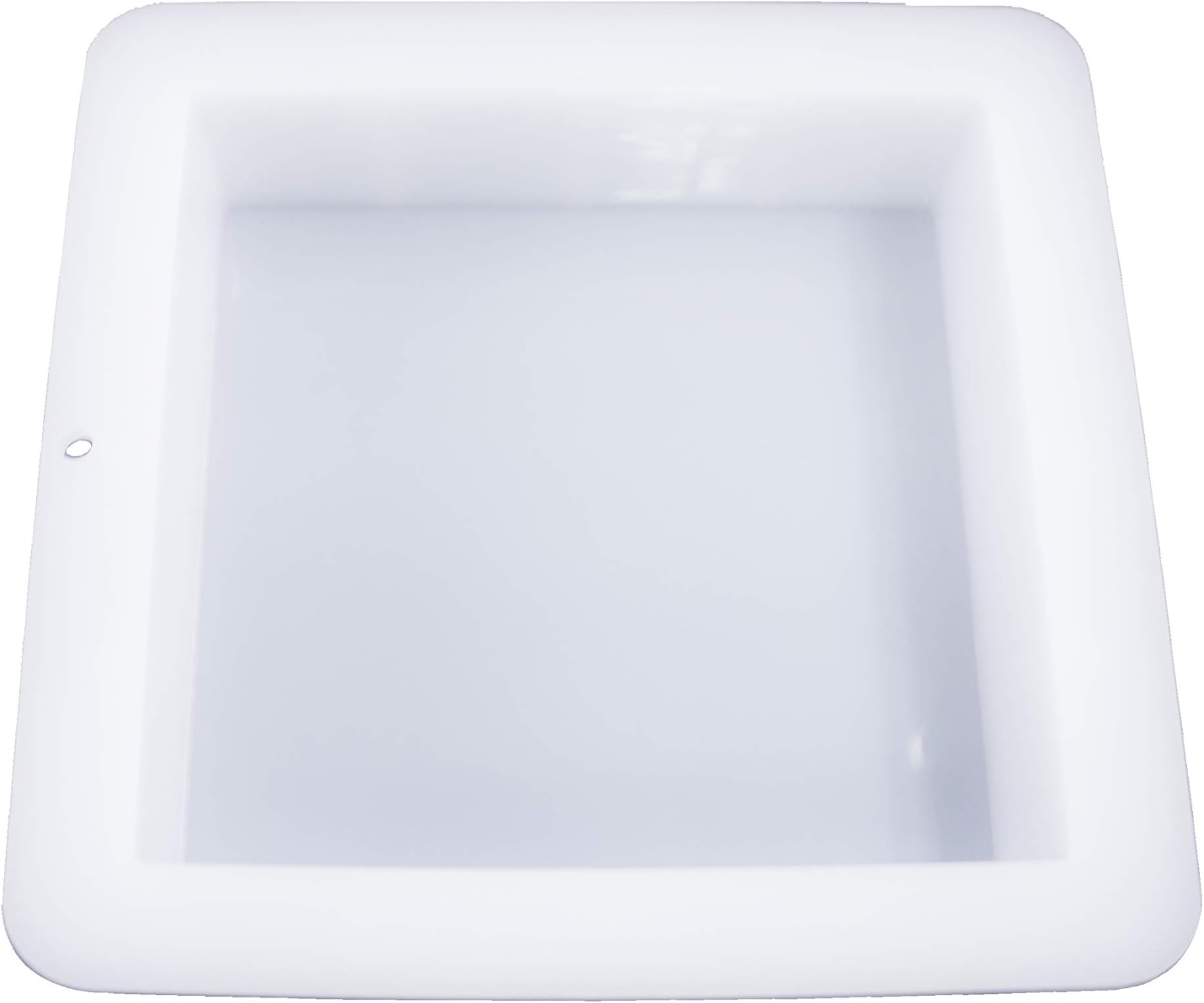 6 inch Square Cube Silicone Slab Mold for Soap Making Capacity 40oz 1100ml