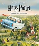 Harry Potter und die Kammer des Schreckens (farbig illustrierte Schmuckausgabe) (Harry Potter 2) - J.K. Rowling