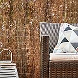 brezo ocultacion jardin 700-900 g/m2 Catral 11010002 Brezo Ecológico Standard, Marron, 500x3x150 cm