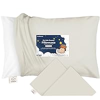 Vista 26 de KeaBabies Funda de almohada para niños pequeños 13"x18" - Funda de almohada de algodón orgánico para niños pequeños, niños, niñas, cubierta