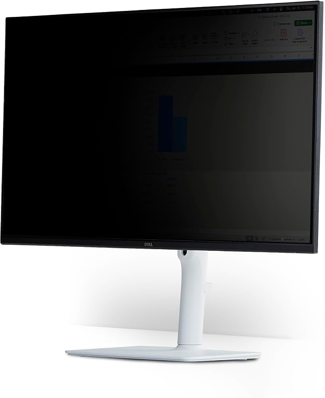 StarTech 21.5in 16:9 Magnetic Monitor Privacy Screen, Removable Filter, TAA | Anti-Glare/Glossy Sides, 51% Blue Light Reduction, Monitor Screen Protector, +/-30 Deg. View