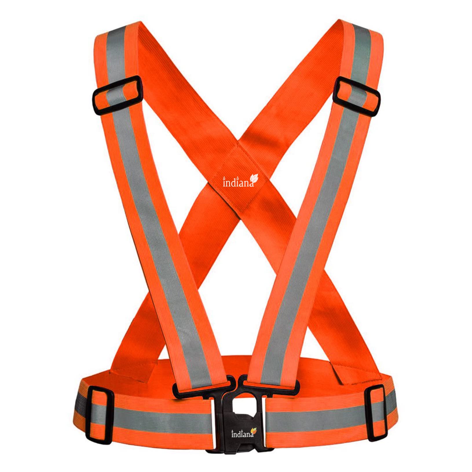 Indiana Safety Reflective Adjustable Vest Belt High Visibility Gear Stripe, Orange (B0992HBYKB) Amazon Price History, Amazon Price Tracker